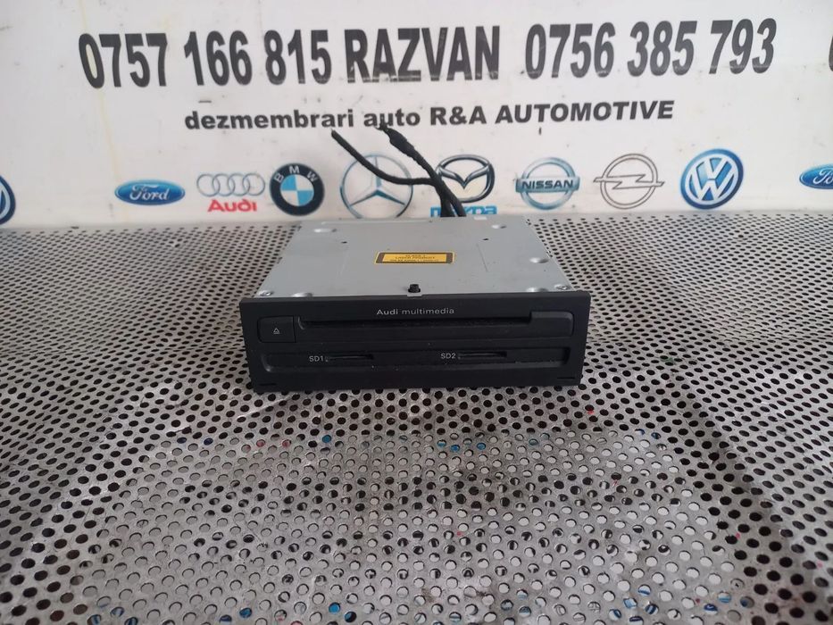 Unitate MMI Multimedia 3GP 3G+ Audi A8 4H D4 An 2010-2011-2012-2013-2014-2015-2016-2017 Cod 4H0035666F Dezmembrez Audi A8 4H D4 3.0 Tdi Quattro Motor