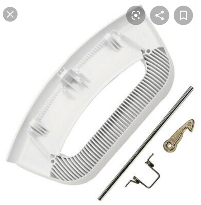 Maner hublou masina de spalat Hotpoint Ariston, alb