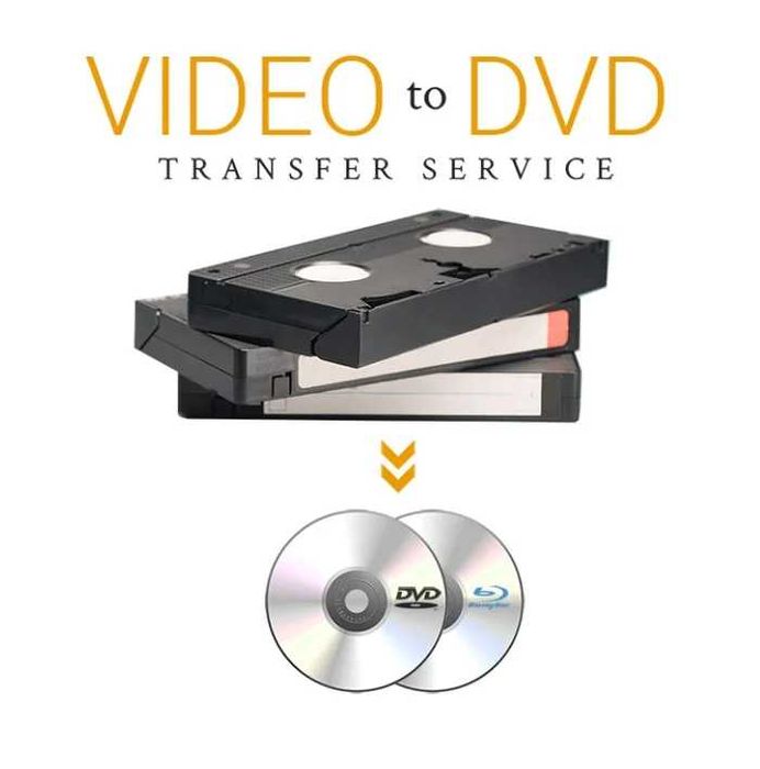 Aparatură transfer casete VHS, 8mm, MiniDV → DVD