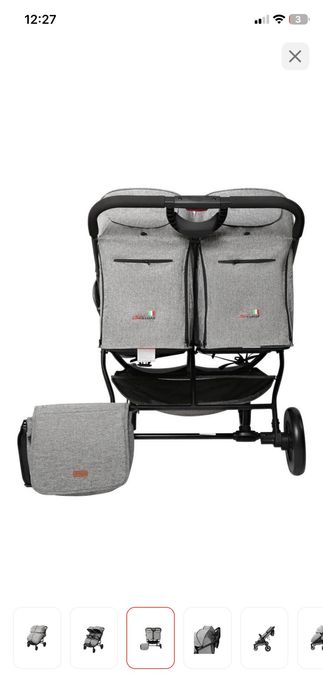 Коляска для двойни , погодок