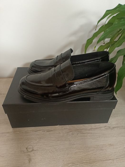 Кожаные лоферы, 17000тг