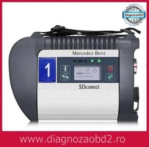Tester diagnoza auto Mercedes Benz STAR C4 – C5 XENTRY 2025 + laptop