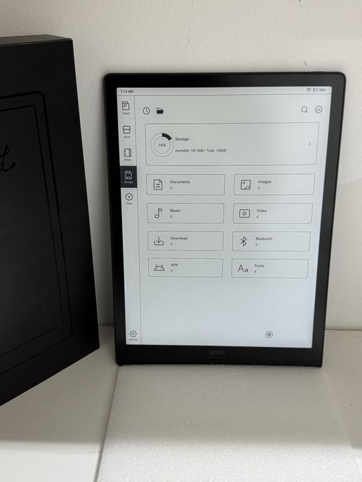 eBook Onyx Boox MaxLumi 2 - 13.3” Ink - Android - 128Gb/6Gb - Stare Impecabila + Garantie