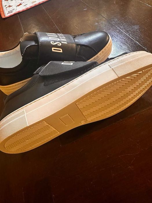 Черни маратонки за момче, размер 40, Dsquared2