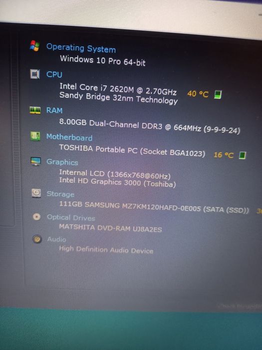 Laptop i7,  14 inci   ,8gbRam ,ssd128 baterie noua