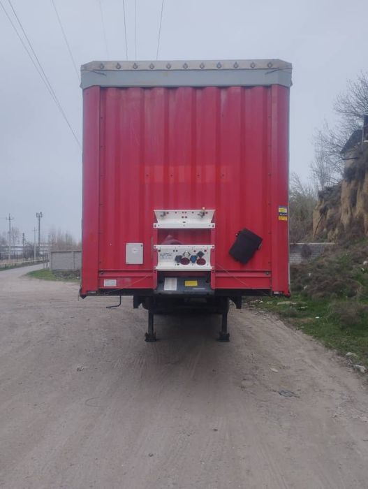 КамАЗ тигач прицеп Кроне