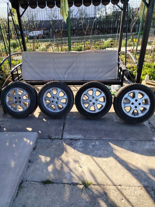 Vând jante aliaj cu anvelope Opel 185/65 R15