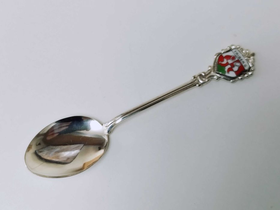 Linguriță Argint 800 suvenir cu stema Triberg copii