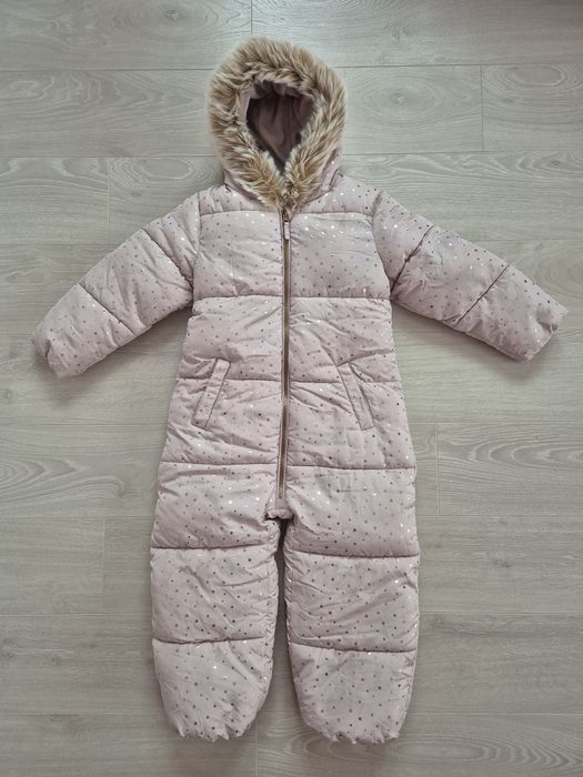 Много запазен зимен гащеризон (космонавт) на Next за момиче размер 110