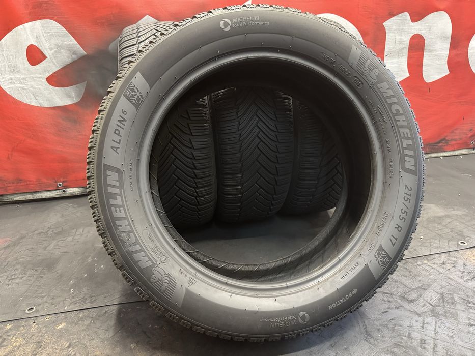 215 55 17, Зимни гуми, Michelin Alpin6, 4 броя