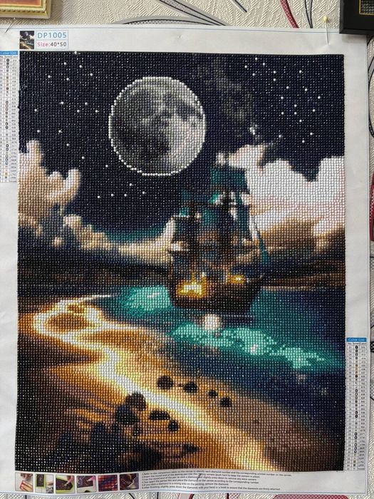 Готовые алмазные картины