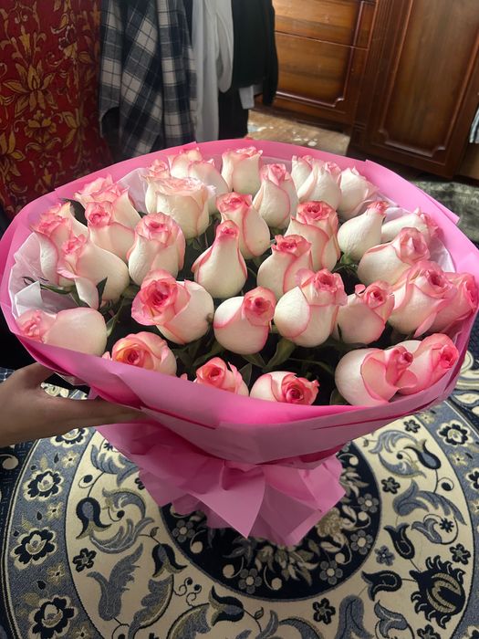 Цветы 41 шт розы