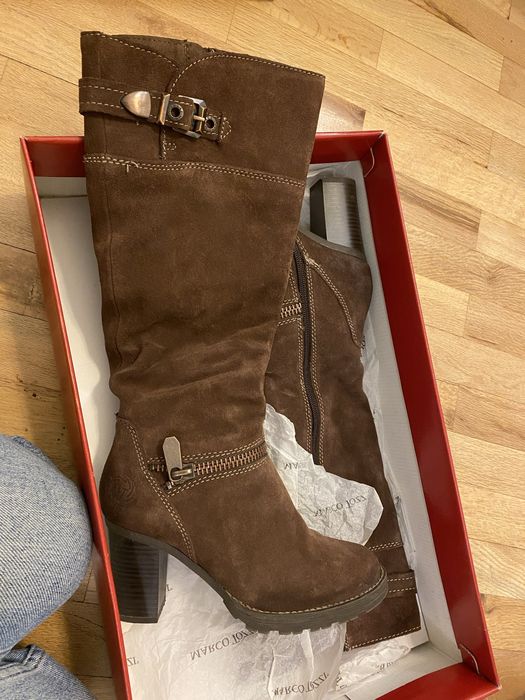 Дамски ботуши естествена кожа