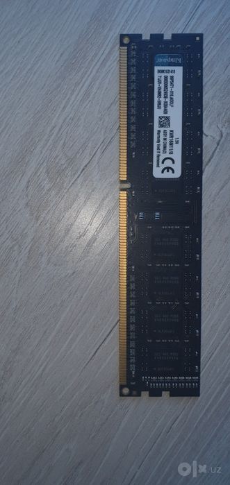 DDR 3 1600MHz 8GB 4GB ummiy 12GB upgrade uchun operativka RAM kingston
