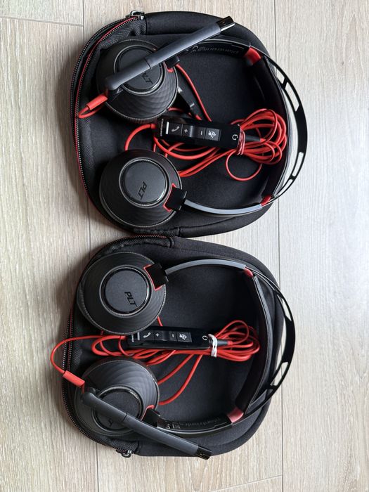 Casti Blackwire Plantronics C5220T - 2 bucati