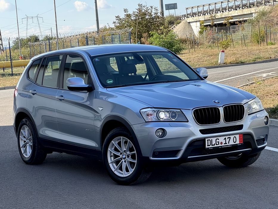 BMW X3  xDrive20d 184 CP AUTOMAT 4x4 PIELE NAVI • 2012