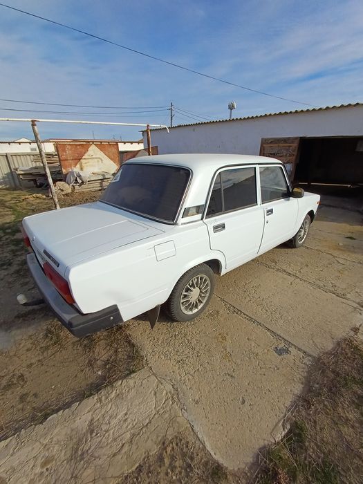 ВАЗ 21074 белый газ-бензин