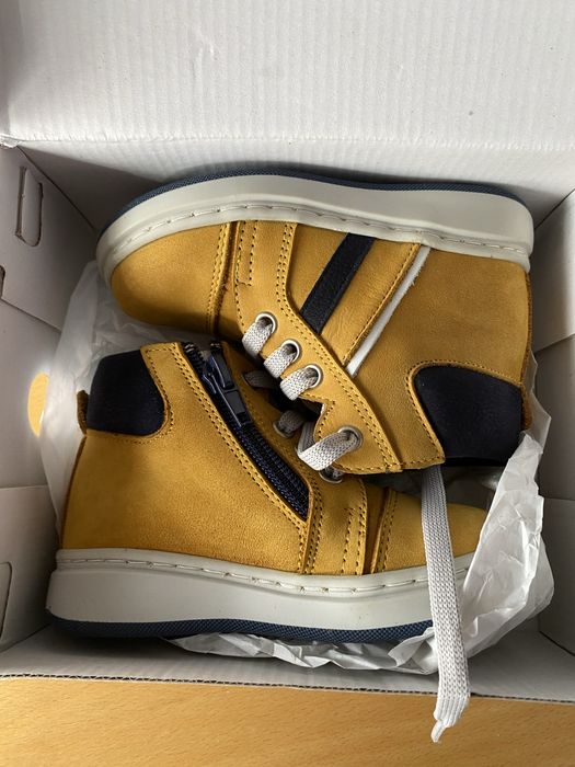 Ортопедични кожени,ръчно изработени детски обувки “Deno” kids