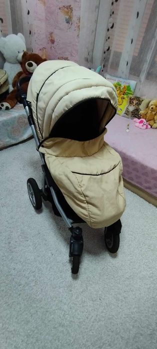 Детска количка със 3 коша