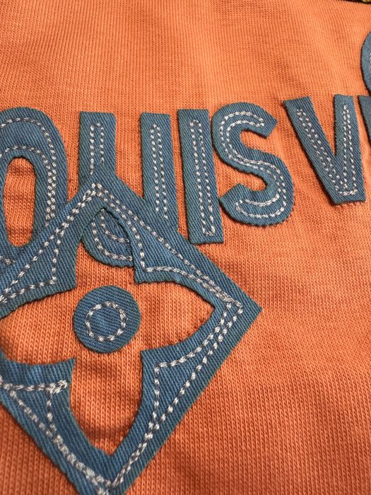 Louis Vuitton-Чисто нова оригинална мъжка тениска Л