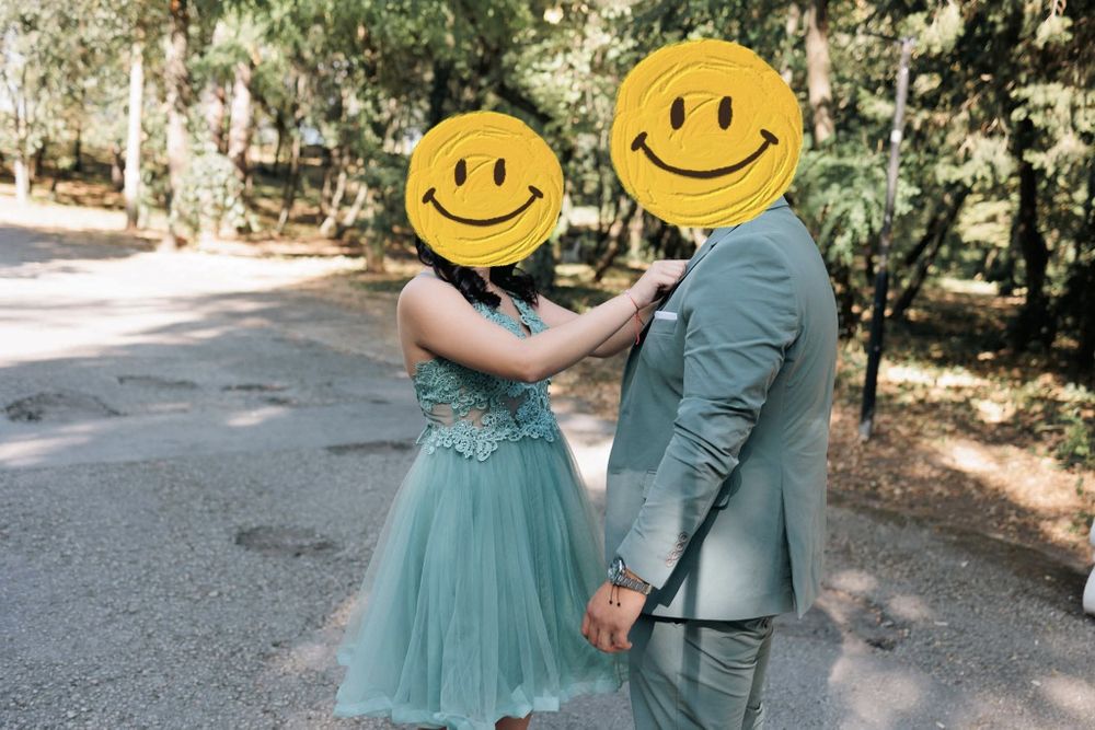 Официална къса рокля