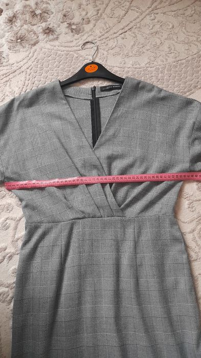 Rochie zara gri marimea M