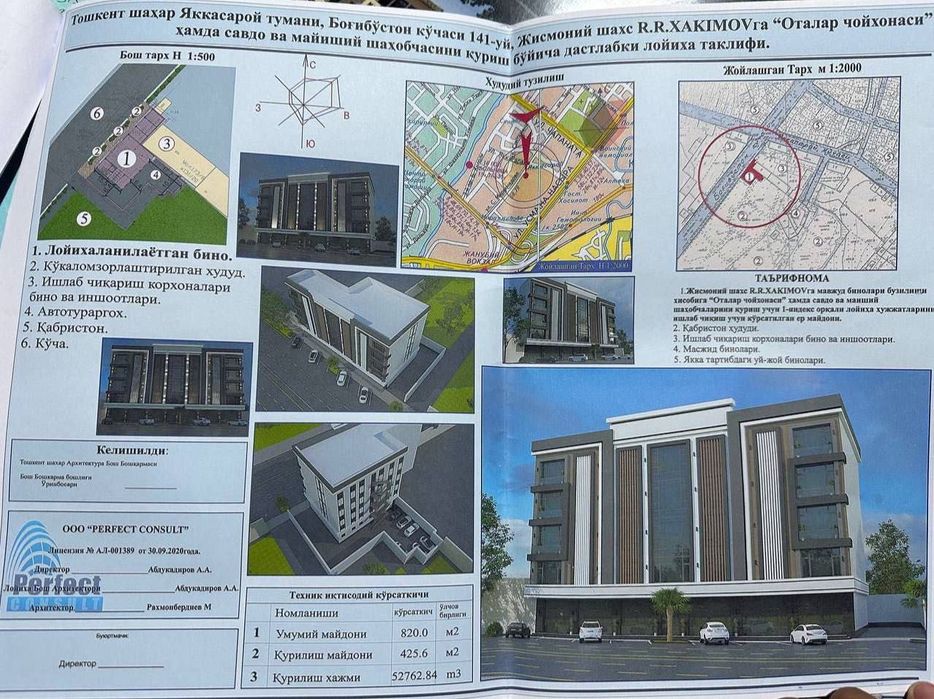 Продается Земля Под Строительство 6.6 соток Яккасарайский район