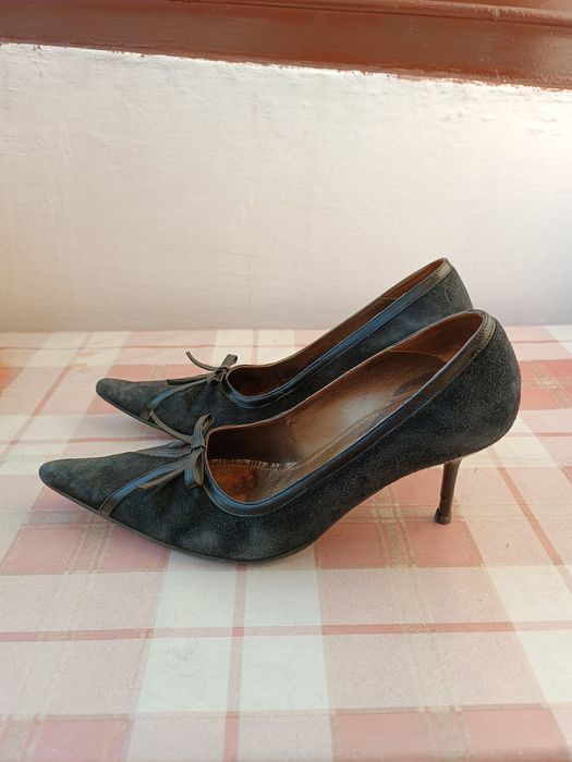 Pantofi stiletto din piele mar. 37