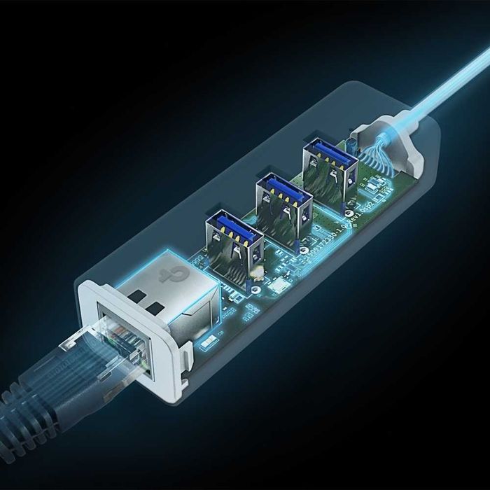 TP-Link UE330C USB TypeC3 портовый кон-тор , гигабитный Ethernet 1.4