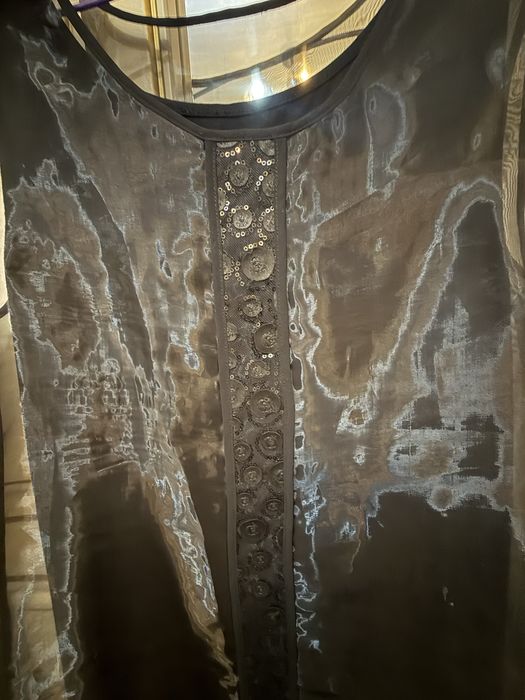 Платье из органзы