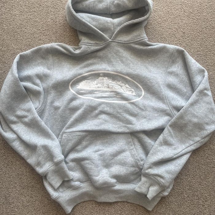 Corteiz Alcatraz Hoodie Grey