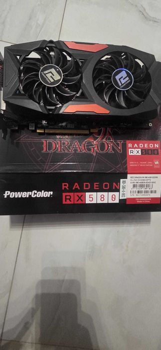 Placa vide RX 580 4Gb
