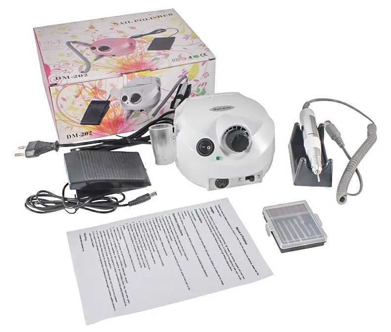 Професионална електрическа пила за маникюр и педикюр с приставки