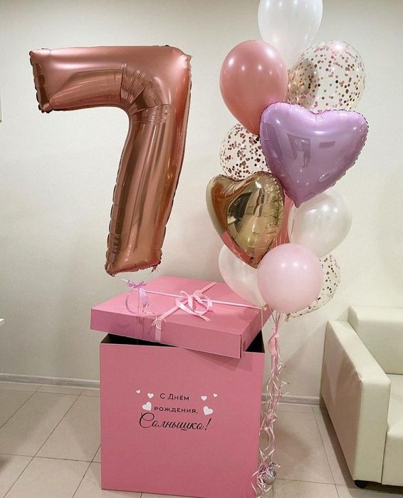 Шары по акции на день рождение