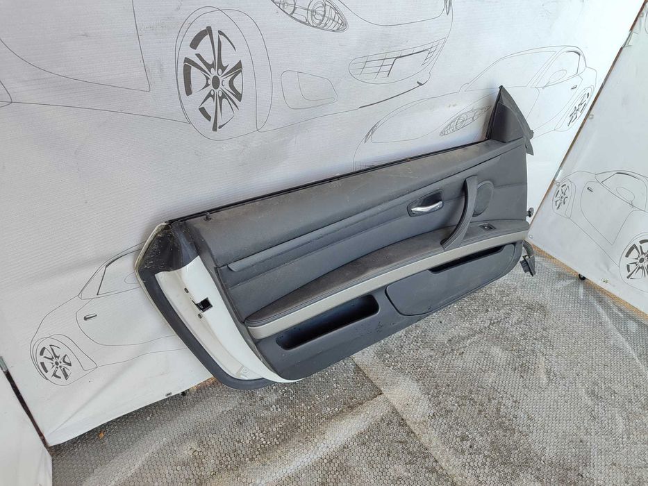Ușă Față Stânga BMW 3 E92 E93 Decapotabil Alb Mineralweiss Metallic A96 41517200569 / 7200569 2013 / [2005-2014] / (12G)