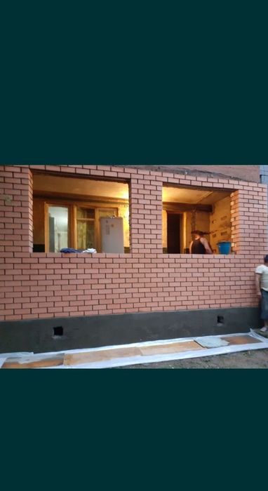 Кладка балкон балконга Гиш терамиз