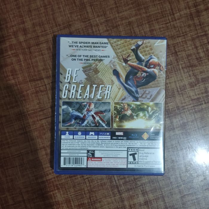 Spider man Ps4 [Eng]