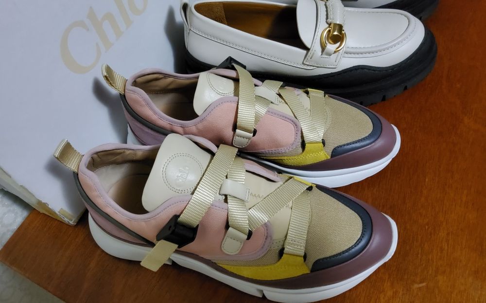 Продам новые лоферы Chloe - sneakers