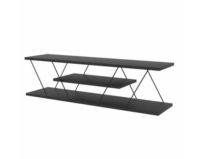 Модерен ТВ шкаф Tars - Цветове: Орех, Бял, Черен - Промоция!