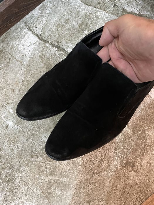 Продам туфли замшевые