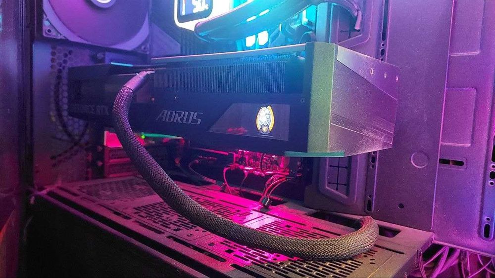 Видеокарта 4070 ti 12gb Aorus Master