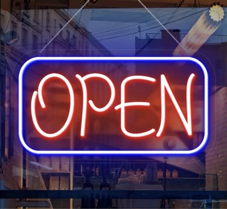 вывески OPEN предзаказ разные