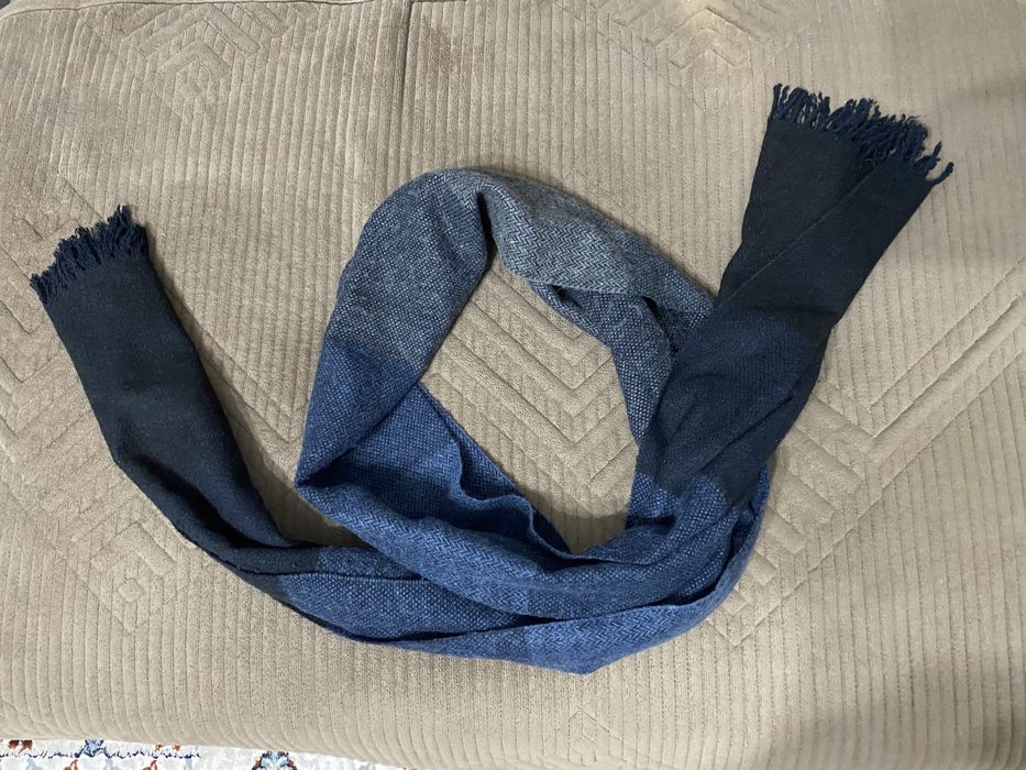 Мужской теплый шарф