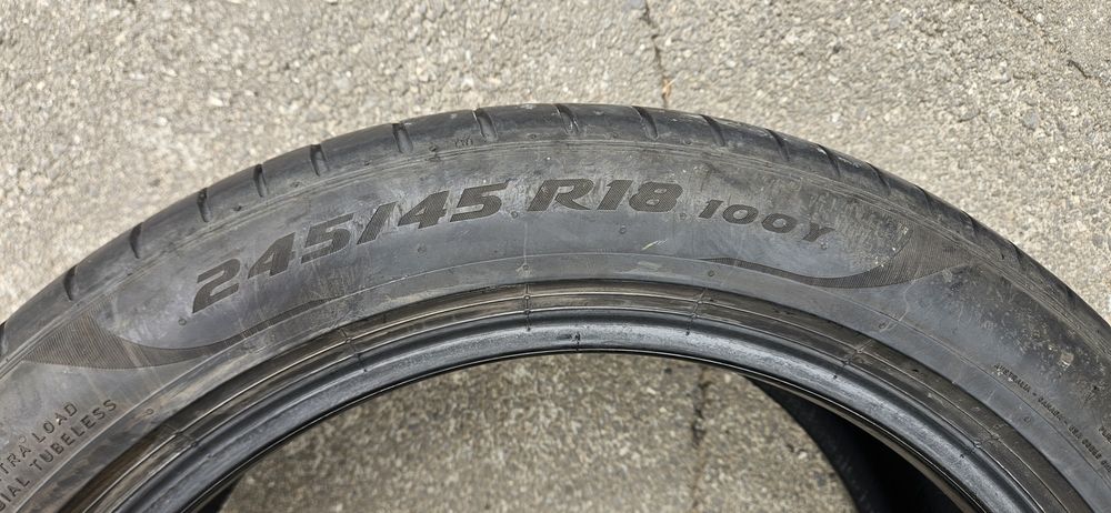 2 anvelope Pirelli P zero 245 45 r18 vara