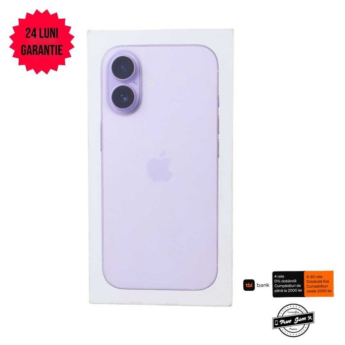 iPhone 17 256GB Lavender/Black - GARANTIE 24 LUNI | TrueGSM