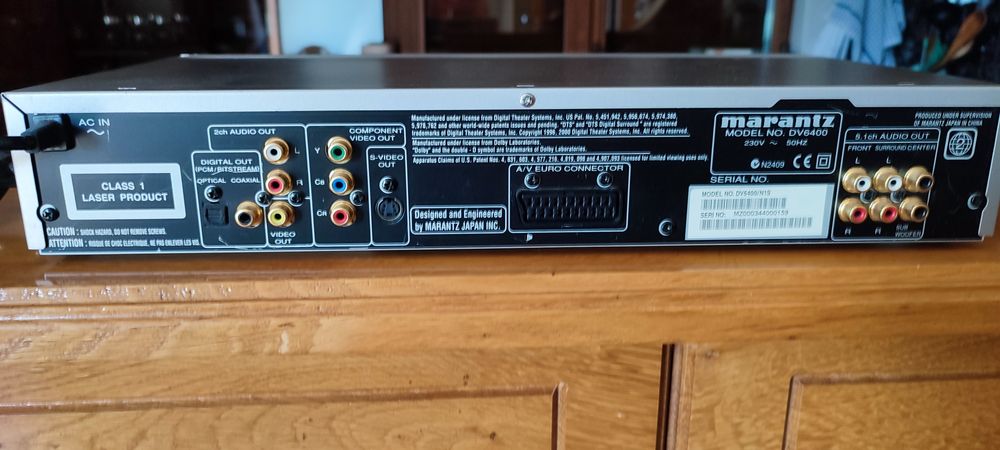 DVD MARANTZ model DV6400