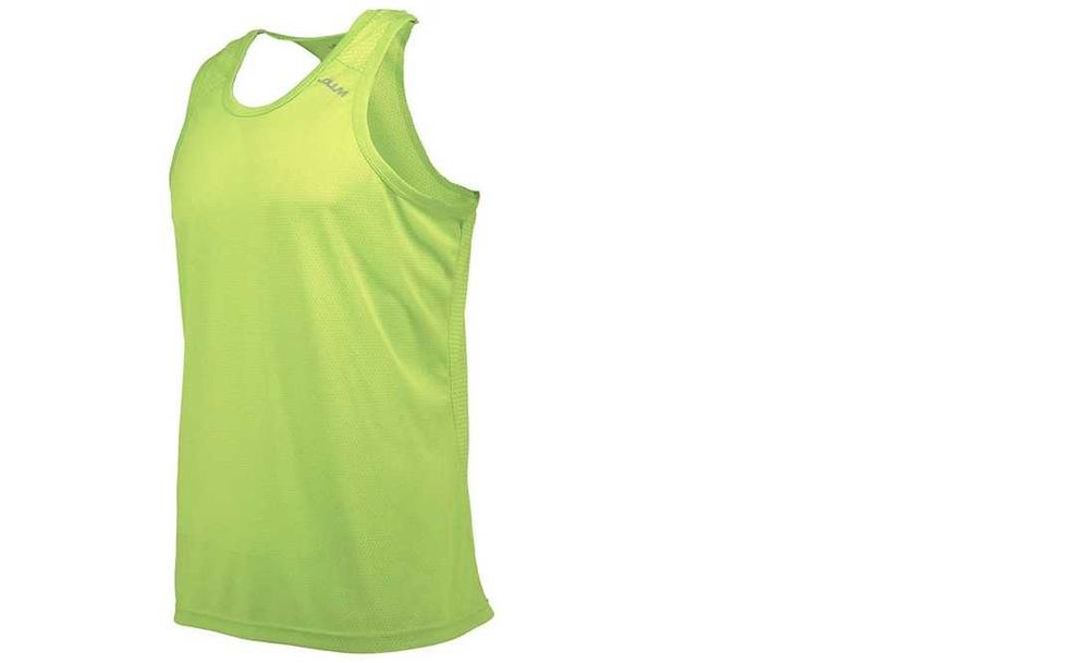 Tricou fara maneci Joluvi Runplex Alergare Verde Neon