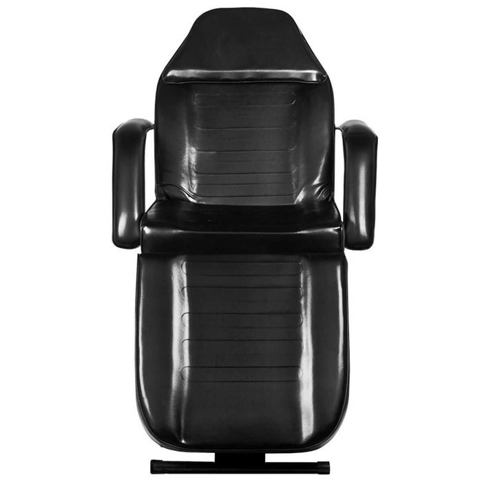 Фиксирана кушетка Basic 202 - сива/бяла/черна 180 x 60/80 x 75 см