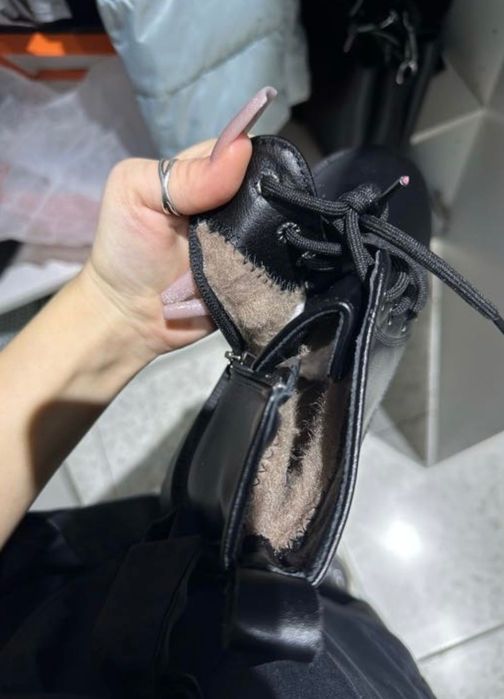 Зимние-демисезонные ботинки