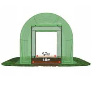 Solar de grădină 15x4x2.5m, polietilenă 240 g/m2, rezistentă la UV, țeavă 32 * 1.2mm NOU Garantie 24 Luni Livrare rapida